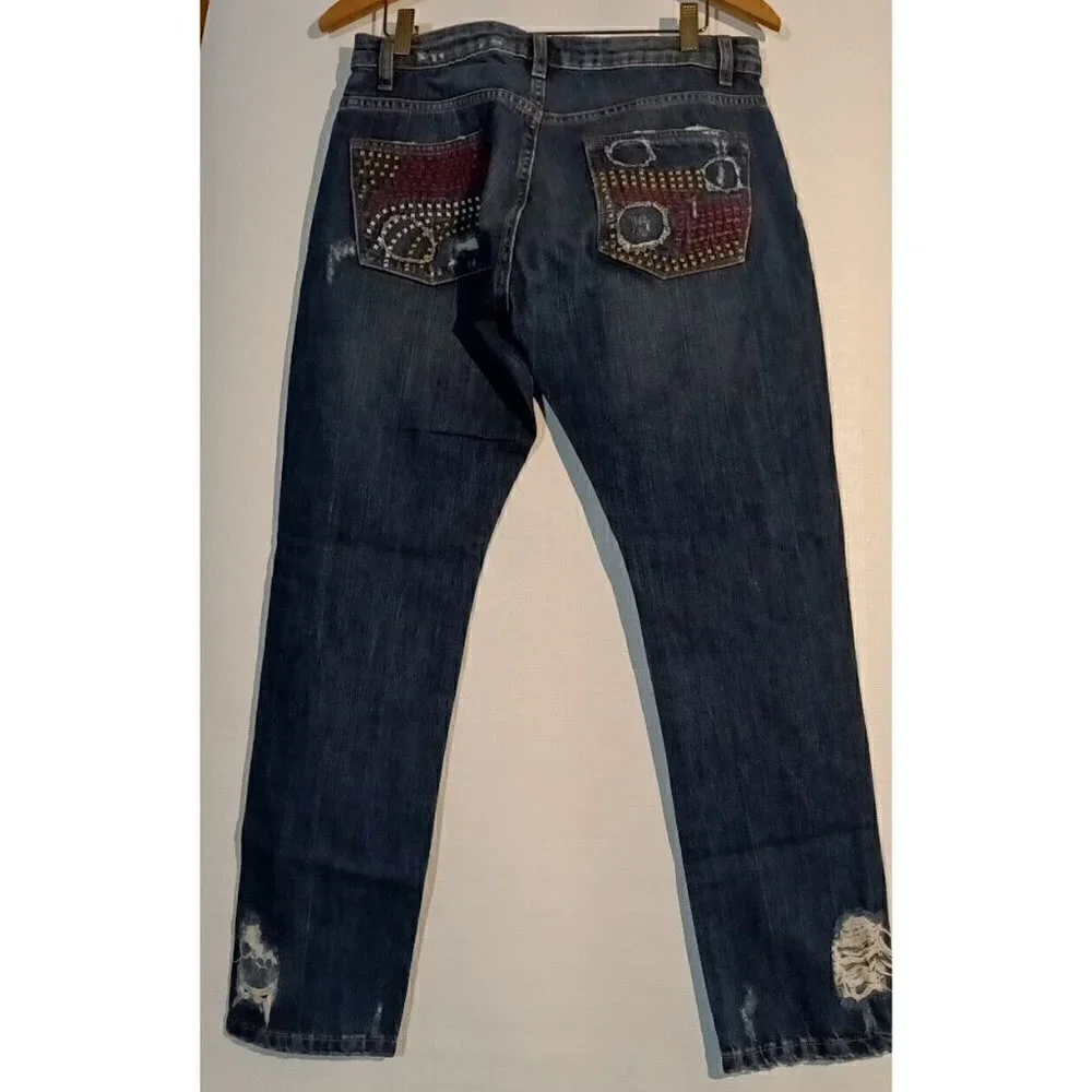 Artisan de Luxe Size 25 Destroyed Jeans Premium 29.5 x 30